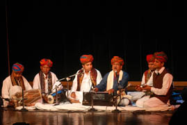Ustad Rehmat Khan Langa, renowned Rajasthani Folk  singer